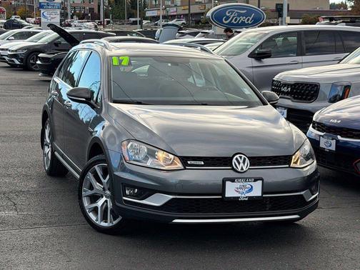 Platinum Gray Metallic 2017 Volkswagen Golf Alltrack TSI SEL