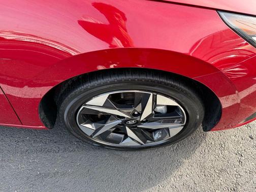 Scarlet Red Pearl 2023 Hyundai ELANTRA HEV Limited