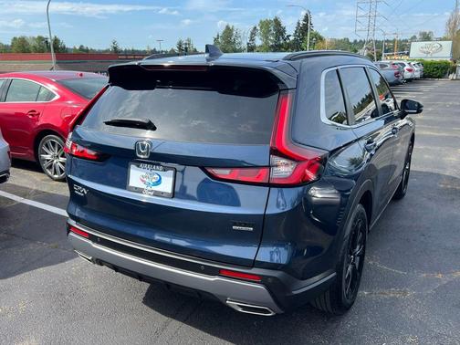 Canyon River Blue Metallic 2024 Honda CR-V Hybrid Sport Touring AWD