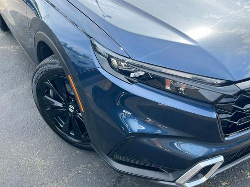 Canyon River Blue Metallic 2024 Honda CR-V Hybrid Sport Touring AWD