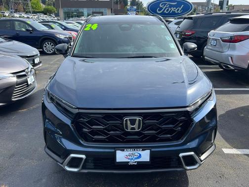 Canyon River Blue Metallic 2024 Honda CR-V Hybrid Sport Touring AWD