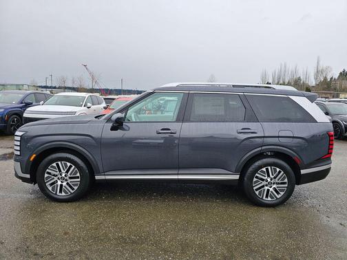 Ecotronic Gray Pearl 2026 Hyundai Palisade Hybrid SEL 8P
