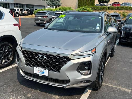 Shimmering Silver Pearl 2020 Hyundai SANTA FE Limited 2.0T