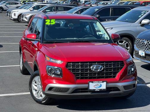Ultimate Red 2025 Hyundai VENUE SE