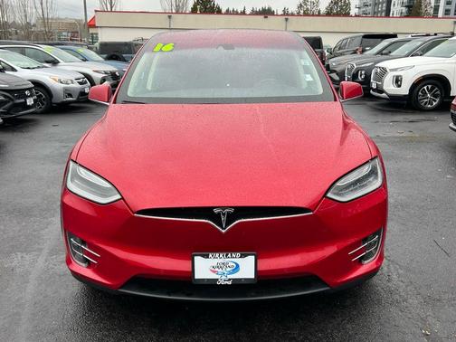 Red Multi-Coat 2016 Tesla Model X 90D