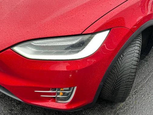 Red Multi-Coat 2016 Tesla Model X 90D