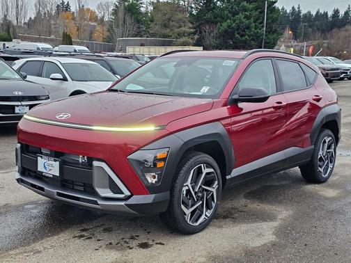 Ultimate Red Metallic 2026 Hyundai KONA SEL Premium