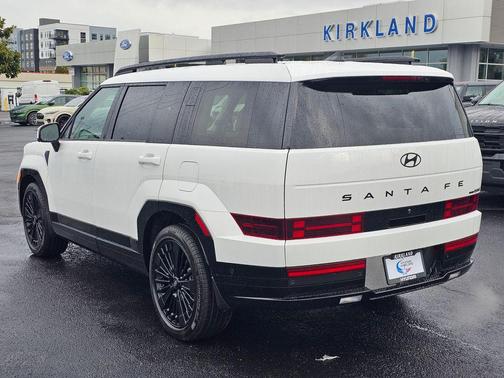 Serenity White 2026 Hyundai SANTA FE HEV Calligraphy