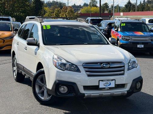 Satin White Pearl 2013 Subaru Outback 2.5i Limited