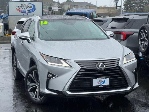 Silver Lining Metallic 2016 Lexus RX 350 Base