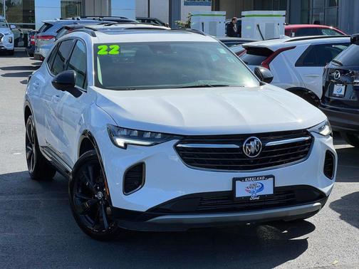 Summit White 2022 Buick Envision AWD Essence