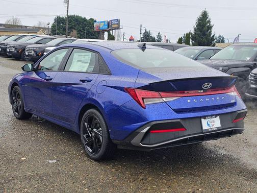 Intense Blue 2026 Hyundai ELANTRA HEV SEL Sport