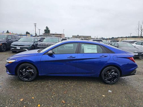 Intense Blue 2026 Hyundai ELANTRA HEV SEL Sport