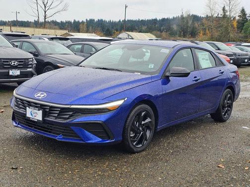 Intense Blue 2026 Hyundai ELANTRA HEV SEL Sport