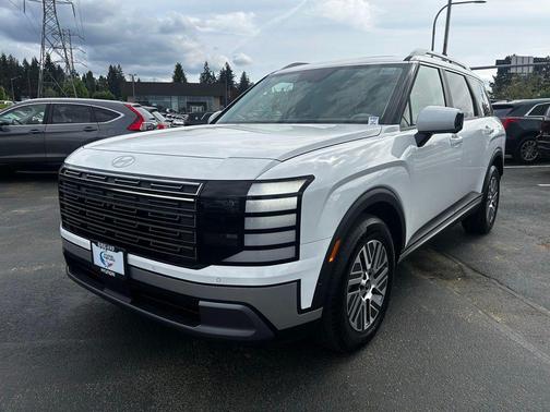 Creamy White Pearl 2026 Hyundai Palisade Hybrid SEL Premium 8P