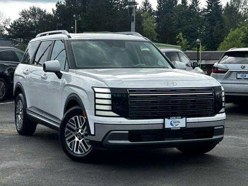 Creamy White Pearl 2026 Hyundai Palisade Hybrid SEL Premium 8P