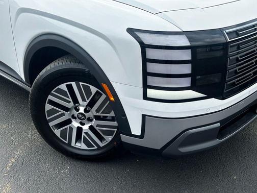 Creamy White Pearl 2026 Hyundai Palisade Hybrid SEL Premium 8P