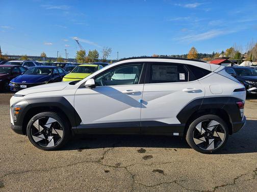 Atlas White 2026 Hyundai KONA Limited