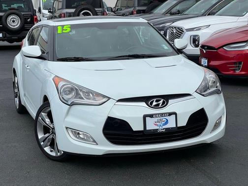 Century White 2015 Hyundai Veloster Base