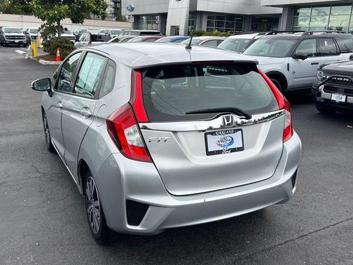 Alabaster Silver Metallic 2015 Honda Fit EX