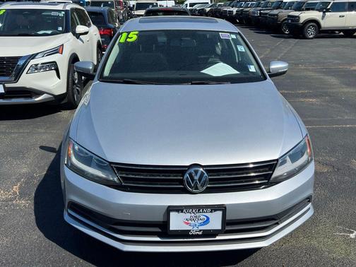 Reflex Silver Metallic 2015 Volkswagen Jetta Man TDI SE w/Connectivity