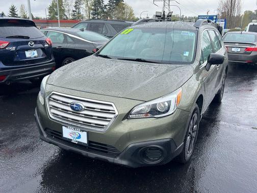Wilderness Green Metallic 2017 Subaru Outback 2.5i