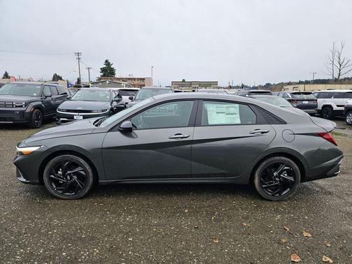 Amazon Gray 2026 Hyundai ELANTRA HEV SEL Sport