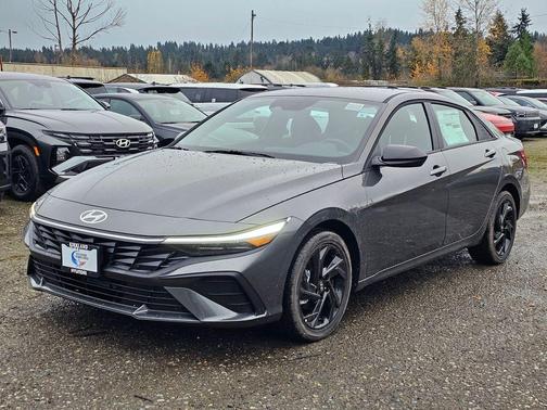 Amazon Gray 2026 Hyundai ELANTRA HEV SEL Sport