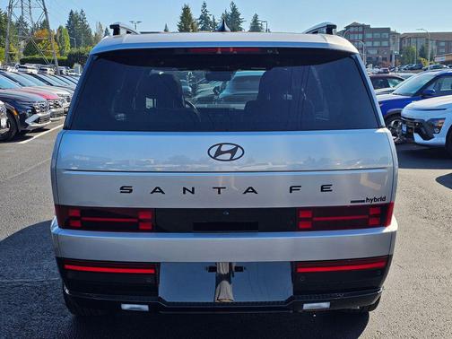 Shimmering Silver 2026 Hyundai SANTA FE HEV Calligraphy