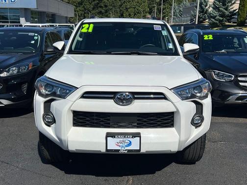 Super White 2021 Toyota 4Runner SR5 Premium