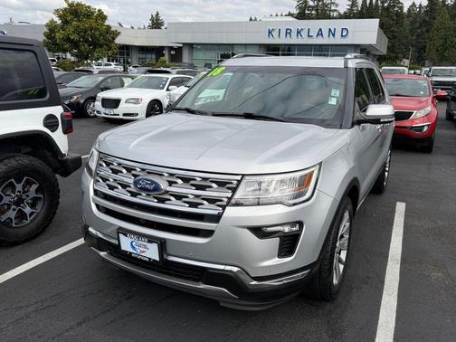 Ingot Silver Metallic 2018 Ford Explorer Limited