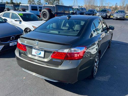 Alabaster Silver Metallic 2014 Honda Accord Hybrid EX-L