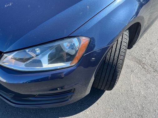 Night Blue 2015 Volkswagen Golf Auto TSI S