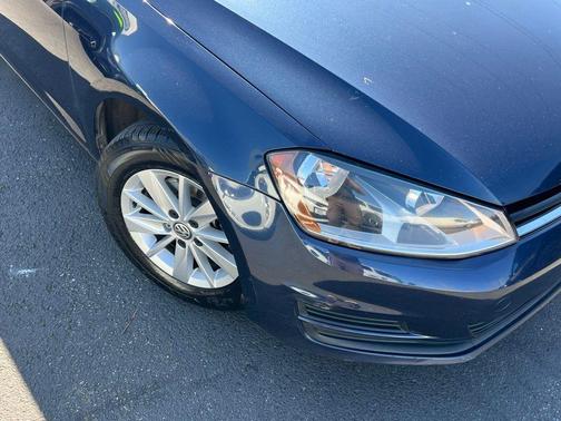 Night Blue 2015 Volkswagen Golf Auto TSI S