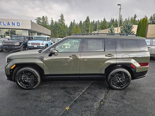 Rockwood Green 2026 Hyundai SANTA FE HEV Calligraphy