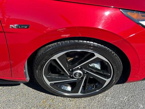 Scarlet Red Pearl 2023 Hyundai ELANTRA N Line