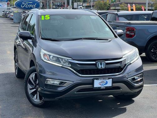 Modern Steel Metallic 2015 Honda CR-V Touring