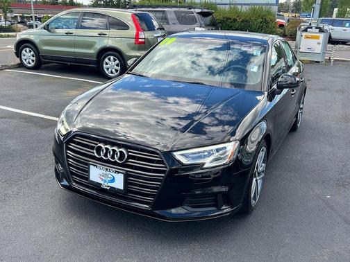 Brilliant Black 2019 Audi A3 2.0T Premium