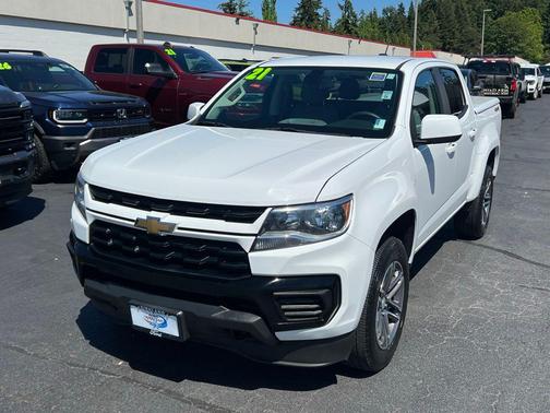 Summit White 2021 Chevrolet Colorado WT