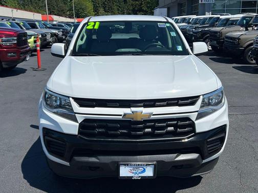 Summit White 2021 Chevrolet Colorado WT