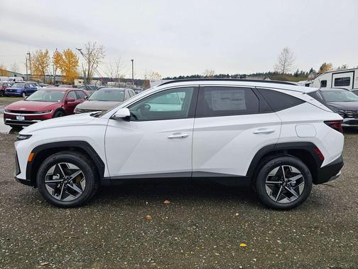 Creamy White Pearl 2026 Hyundai TUCSON Hybrid SEL