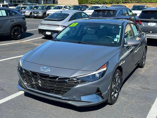 Ecotronic Gray 2023 Hyundai ELANTRA HEV Limited