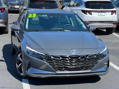 Ecotronic Gray 2023 Hyundai ELANTRA HEV Limited