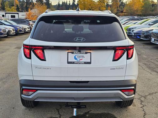 Creamy White Pearl 2026 Hyundai TUCSON Hybrid SEL