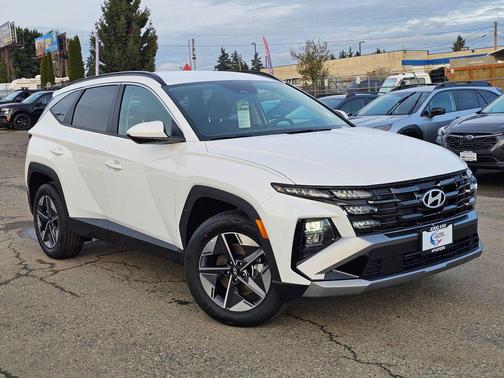 Creamy White Pearl 2026 Hyundai TUCSON Hybrid SEL