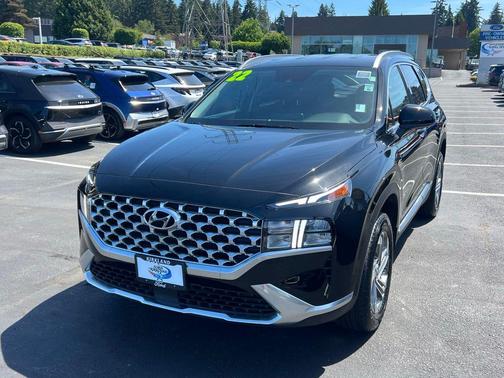 Twilight Black 2022 Hyundai SANTA FE SEL 2.4