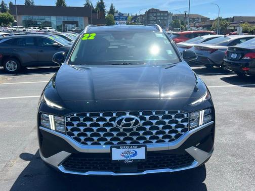 Twilight Black 2022 Hyundai SANTA FE SEL 2.4