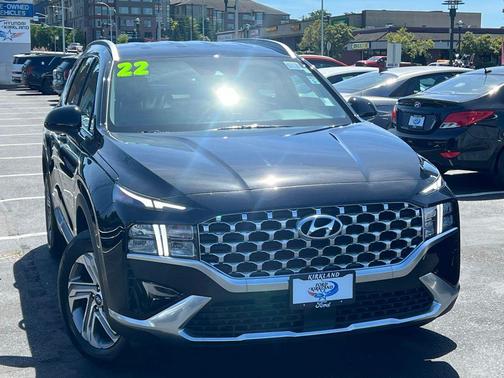 Twilight Black 2022 Hyundai SANTA FE SEL 2.4
