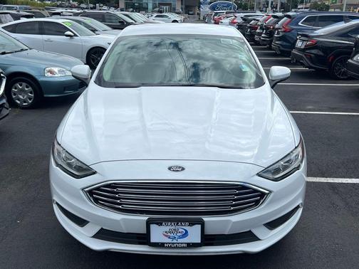 OXFORD WHITE 2018 Ford Fusion Hybrid S