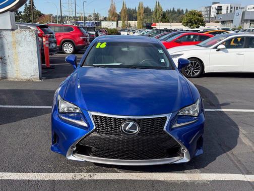 Ultrasonic Blue Mica 2.0 2016 Lexus RC 300 Base